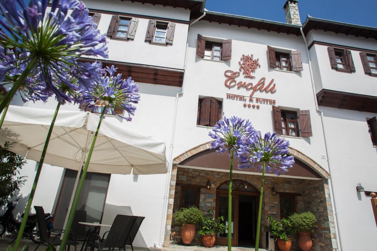 Erofili Hotel & Suites Portariá Exteriör bild