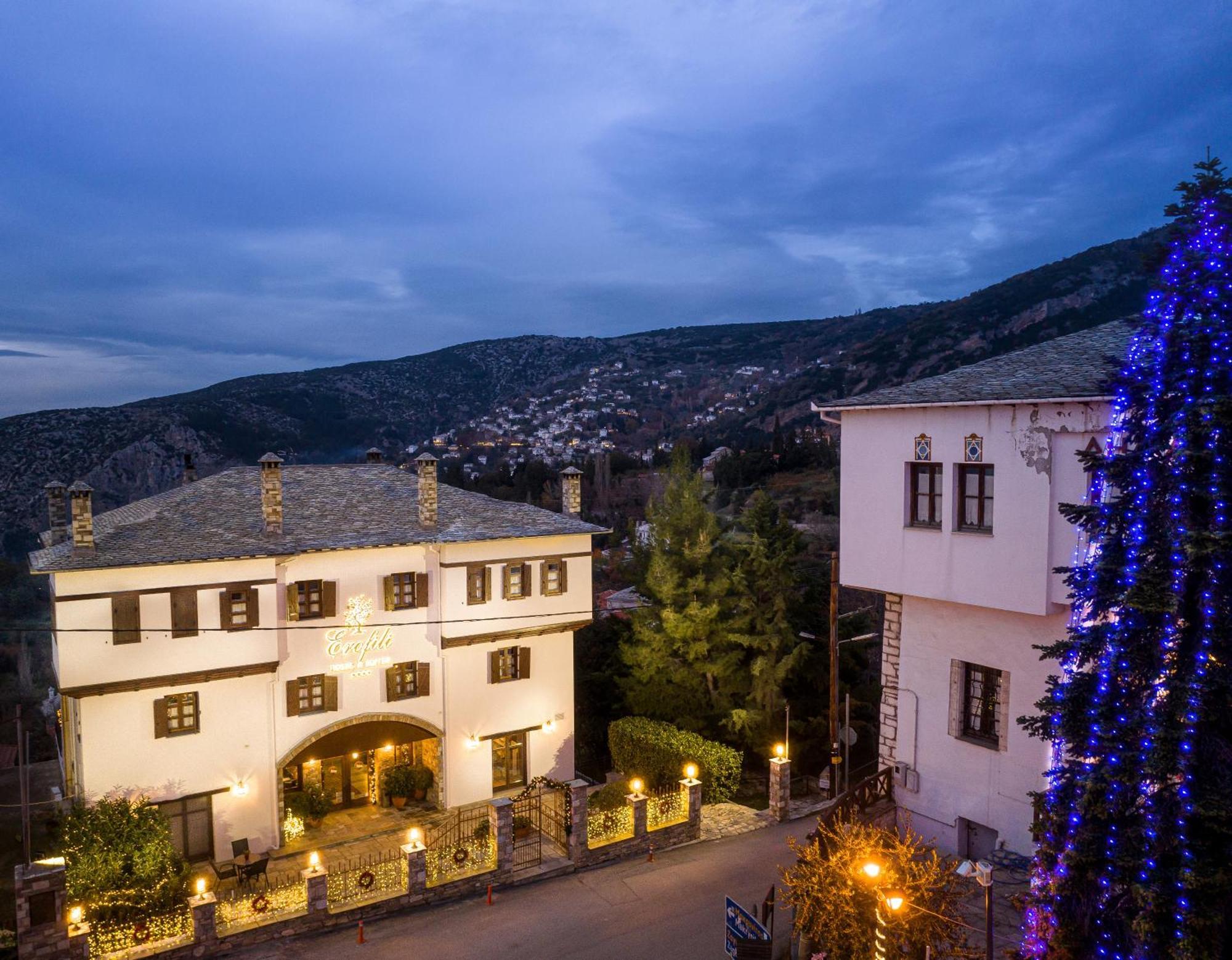 Erofili Hotel & Suites Portariá Exteriör bild
