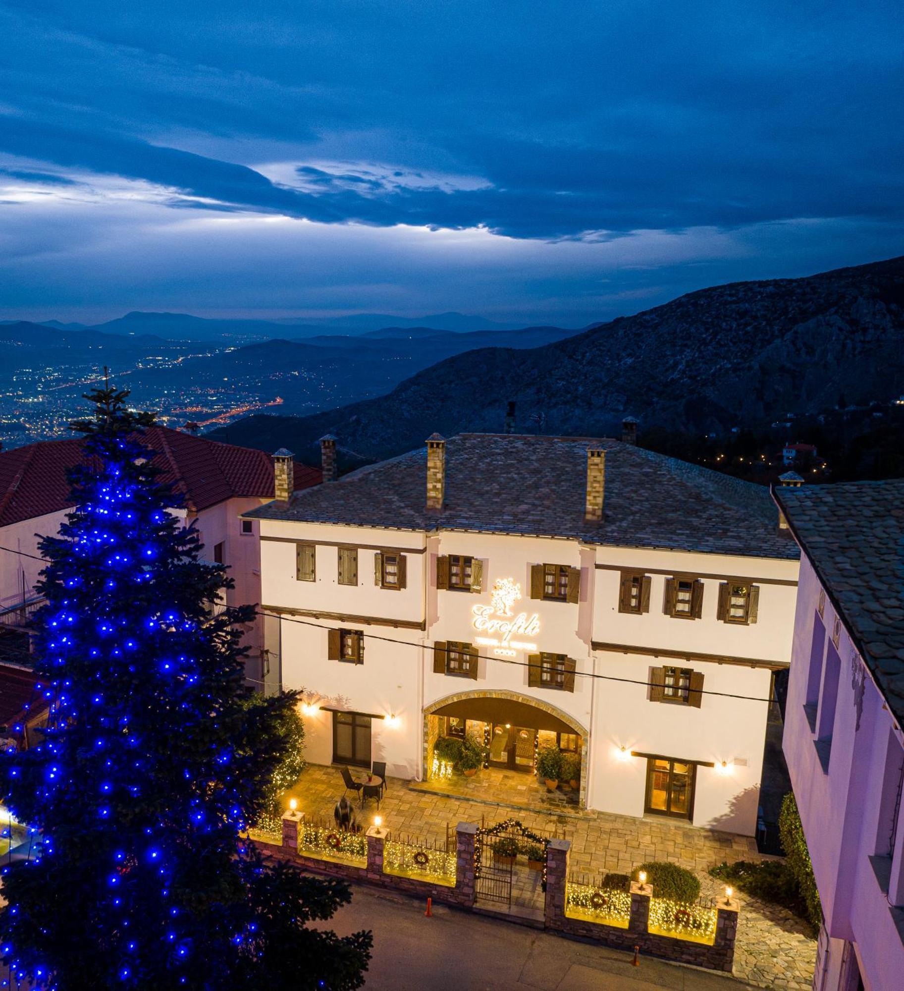 Erofili Hotel & Suites Portariá Exteriör bild